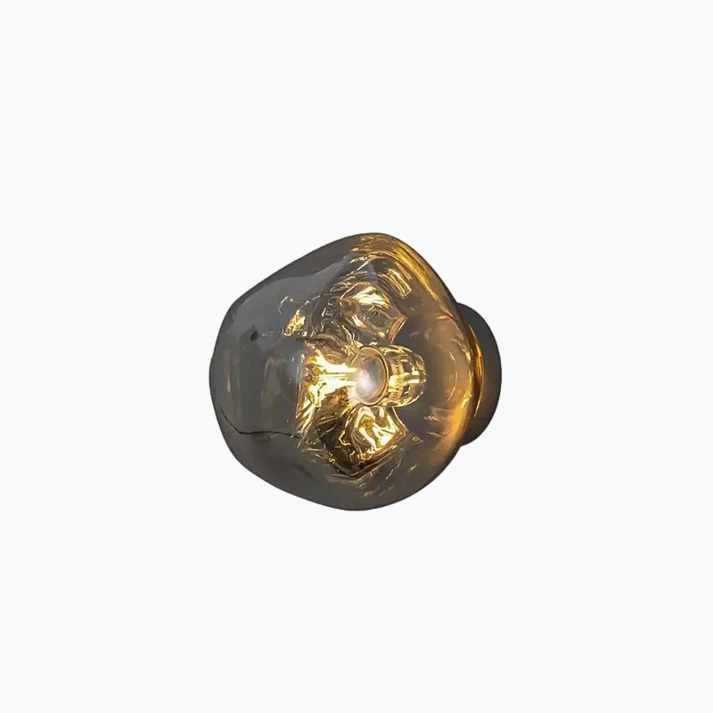 Smoke Gray wall lamp finish