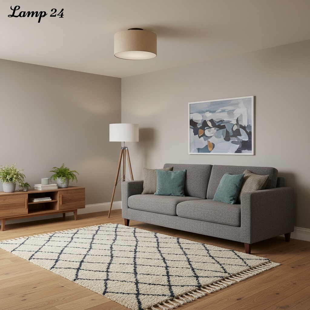 Jelvane ceiling light interior display