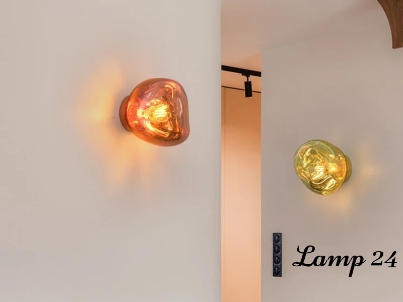 Wall lamp video poster