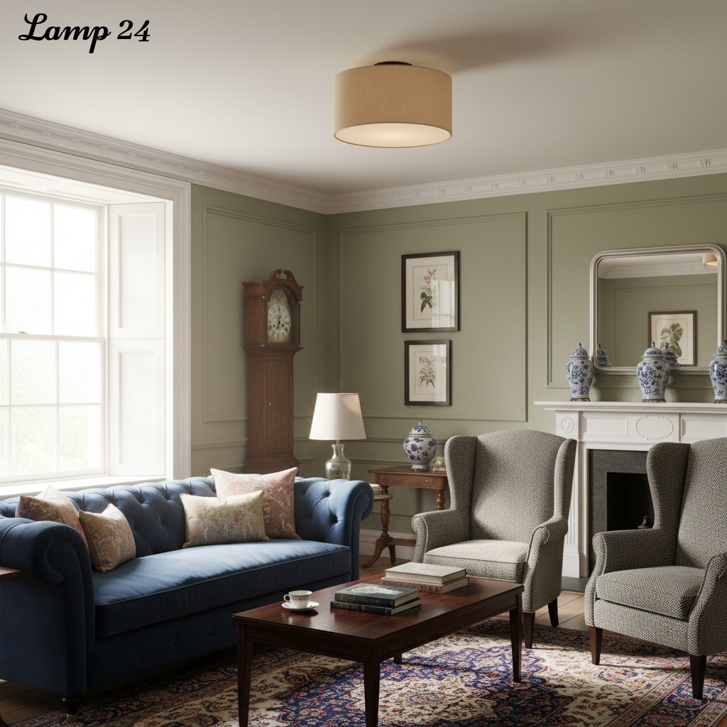 Jelvane ceiling light scene display