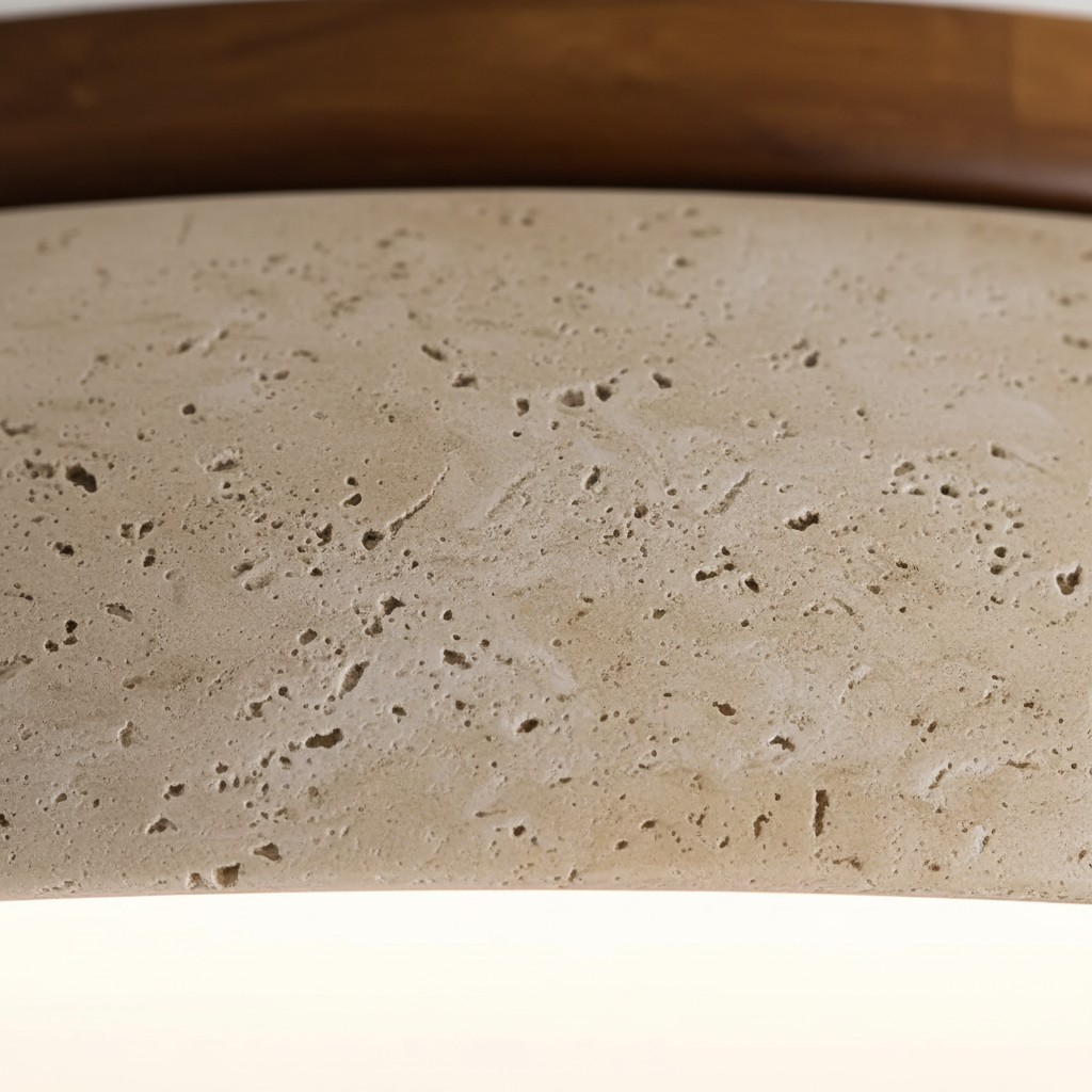 Natural curve of lampshade