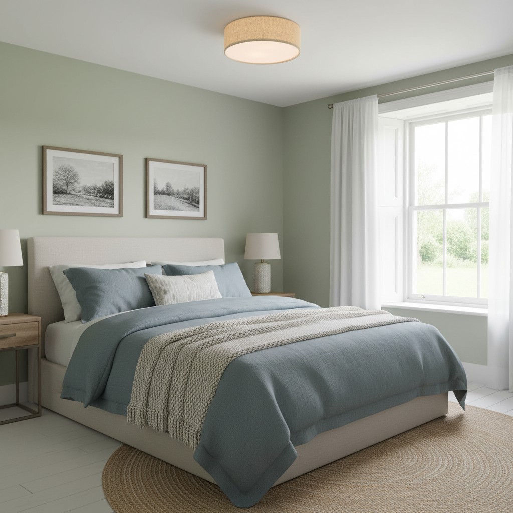 Small size Dumora light in bedroom
