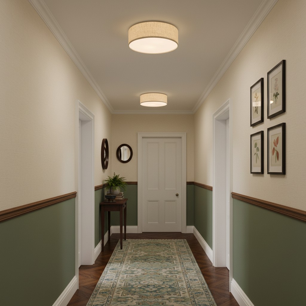 Dumora light scene display in interior