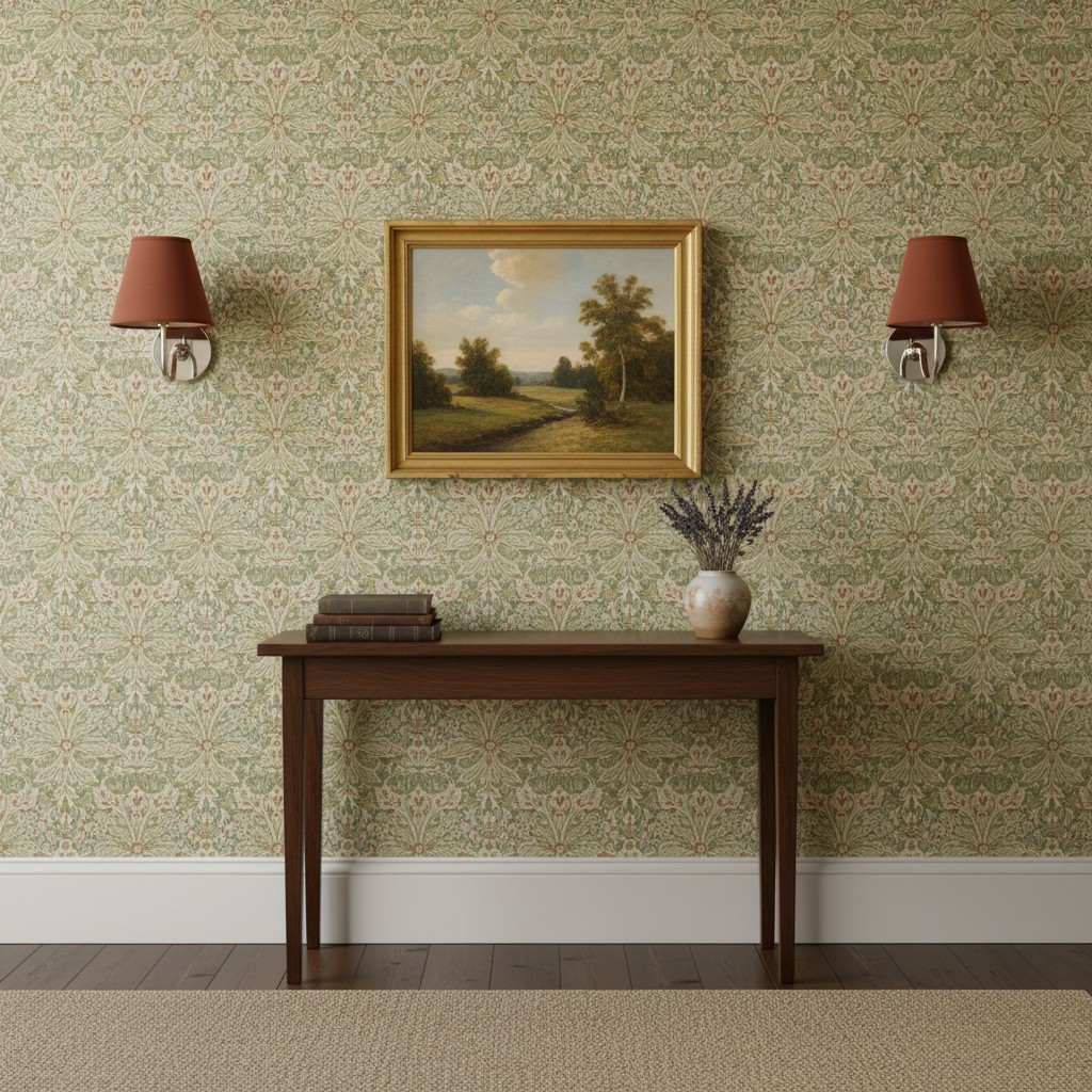 Set of 2 wall lamp scene