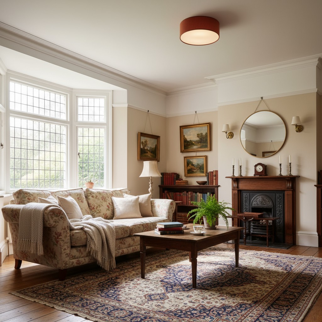 Dumora ceiling light interior scene