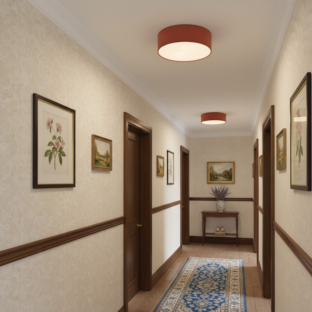 Small size Dumora light in hallway