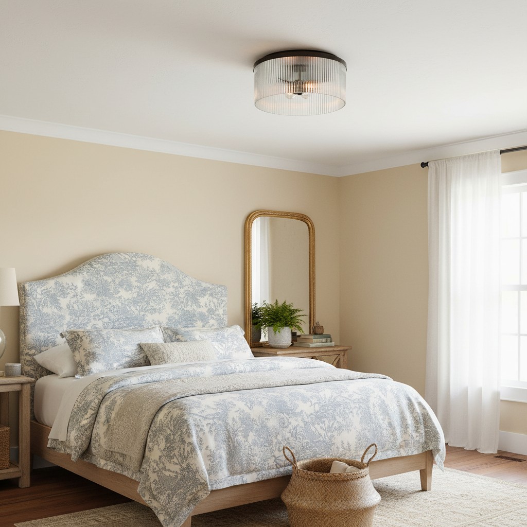 Bravira ceiling light in bedroom