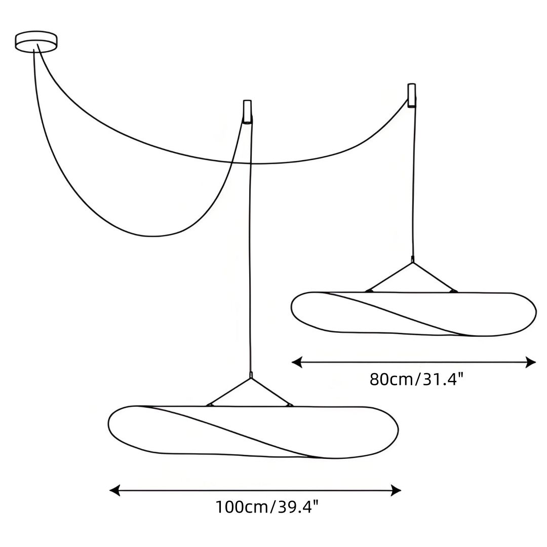 Product size diagram 2 heads