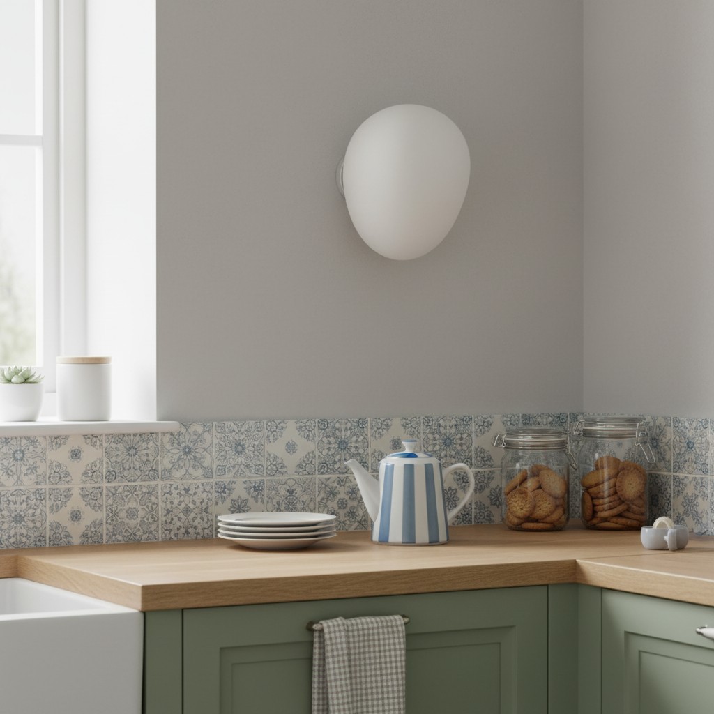 Egg light in kitchen