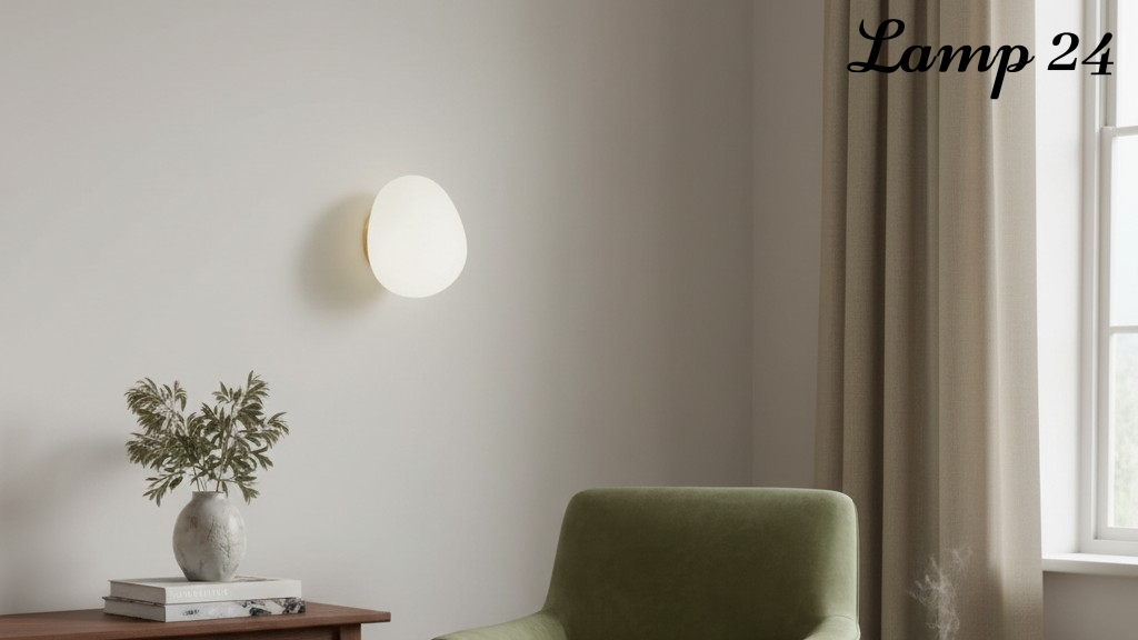 Soft glowing wall light video poster