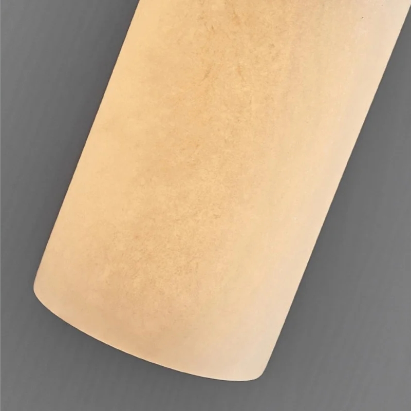 Alabaster shade detail