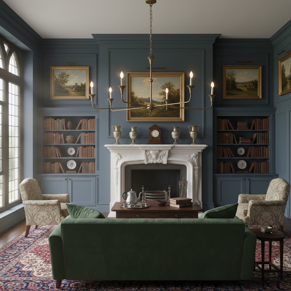 Elara chandelier in sitting room