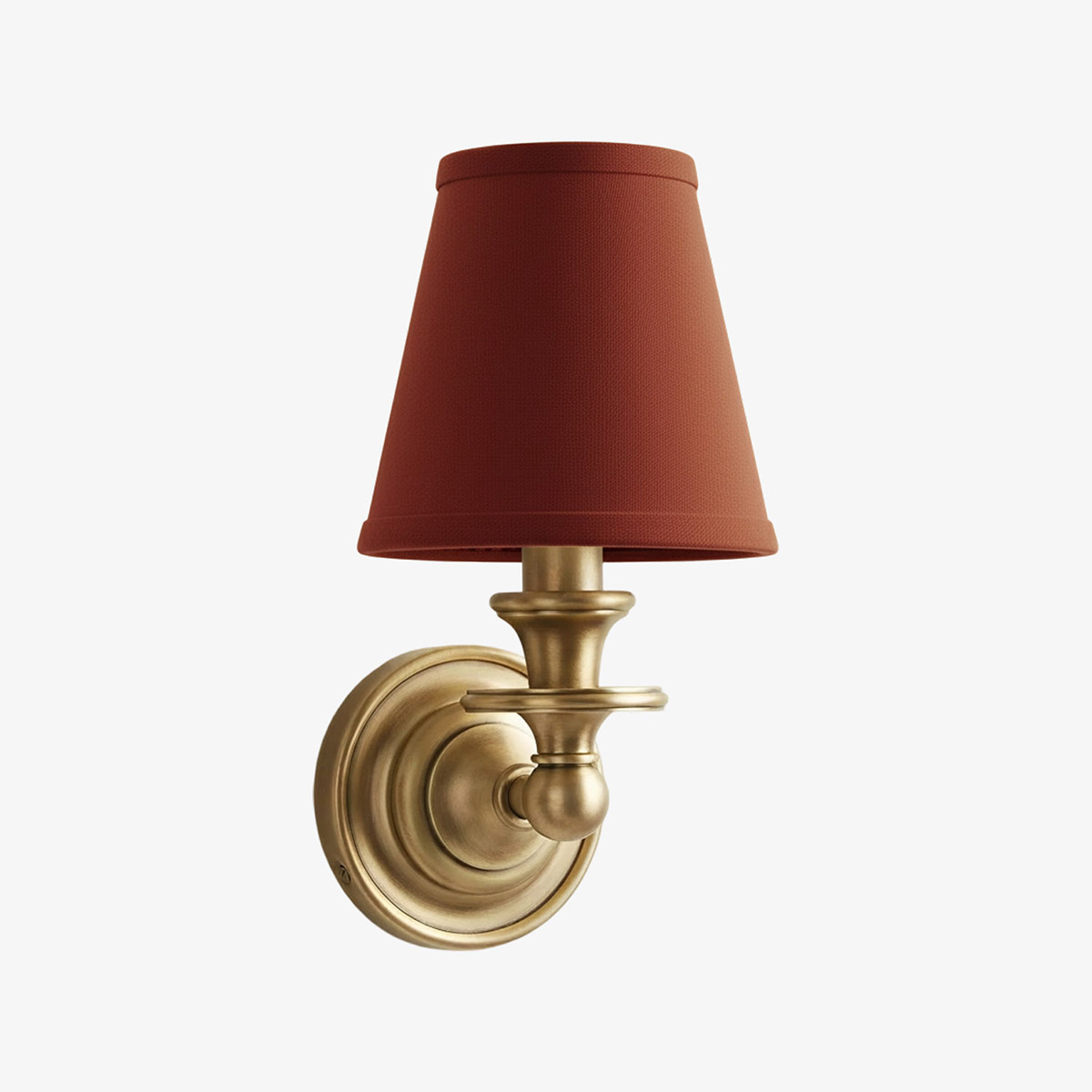 Plain shade wall sconce option