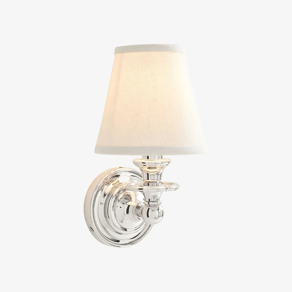 Plain shade wall sconce option