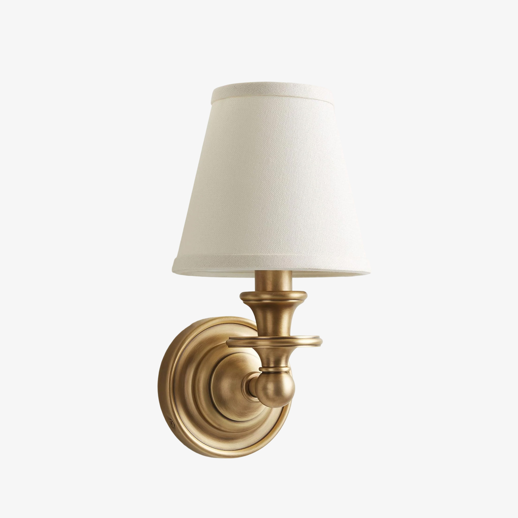 Plain shade wall sconce option