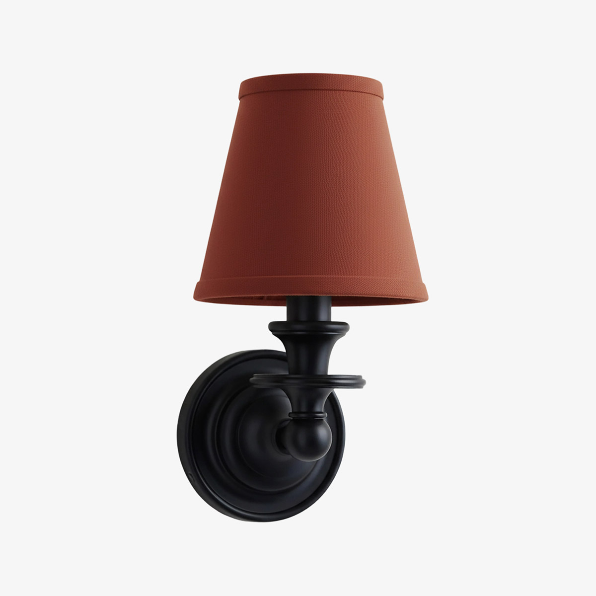 Plain shade wall sconce option