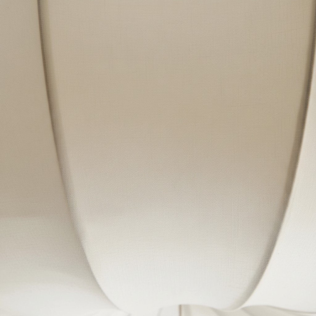Close view of the fabric shade texture
