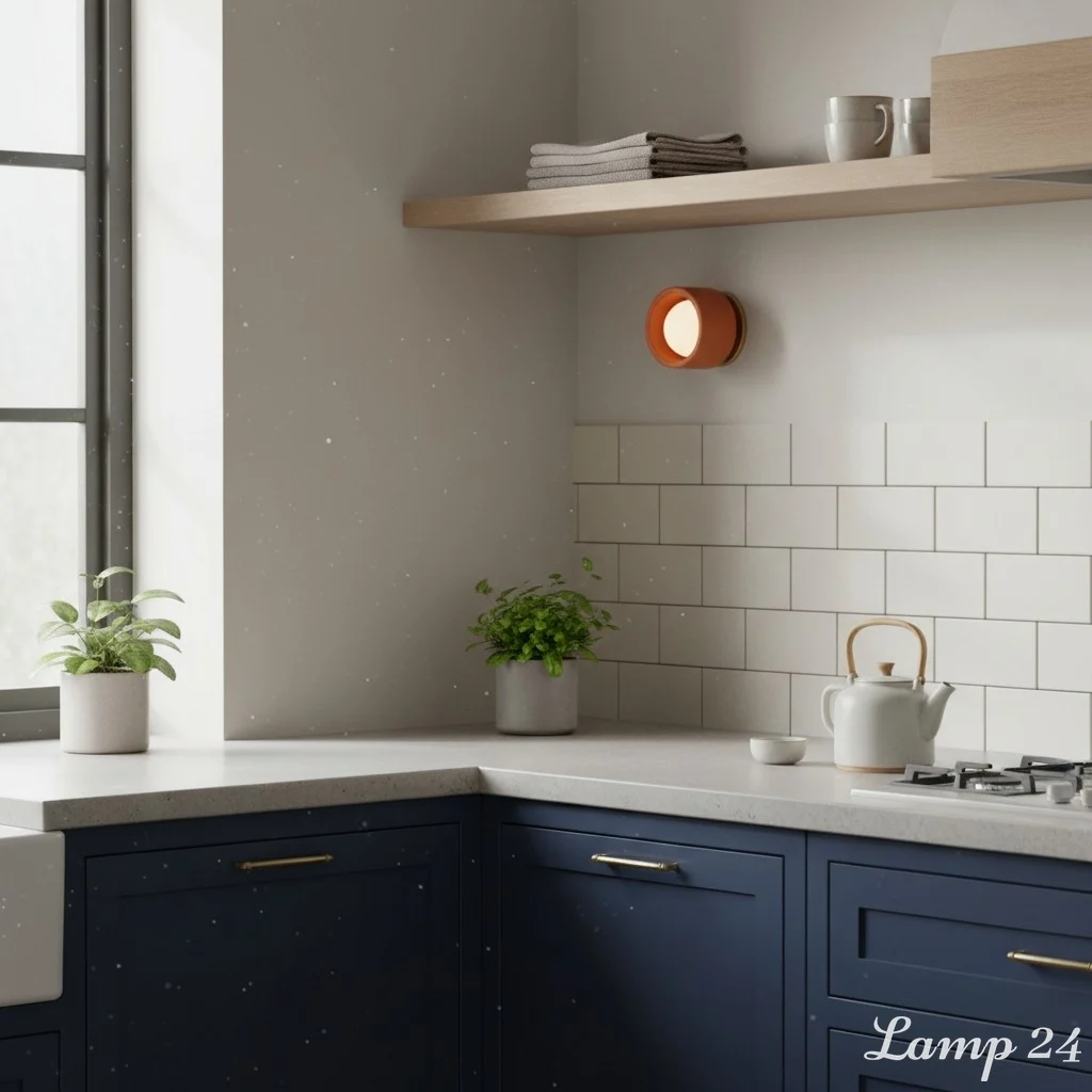 Cerova wall light in a kitchen