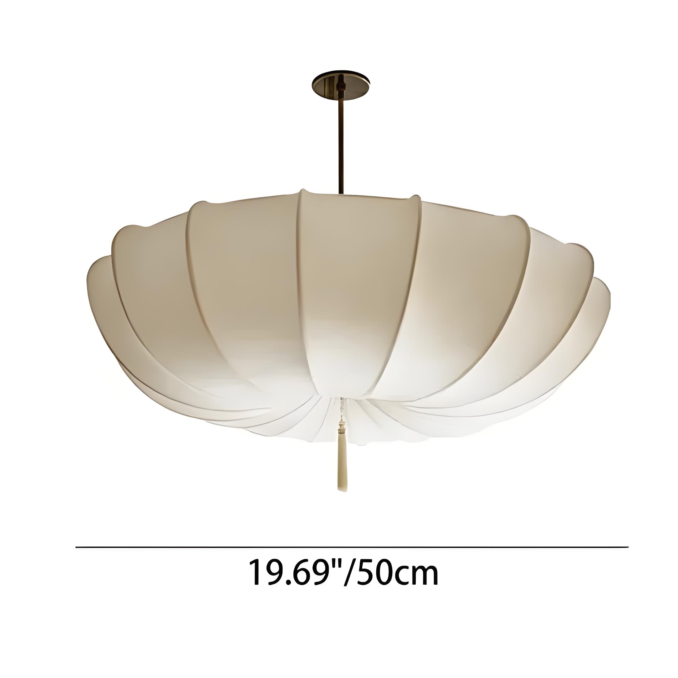 50 cm chandelier size diagram