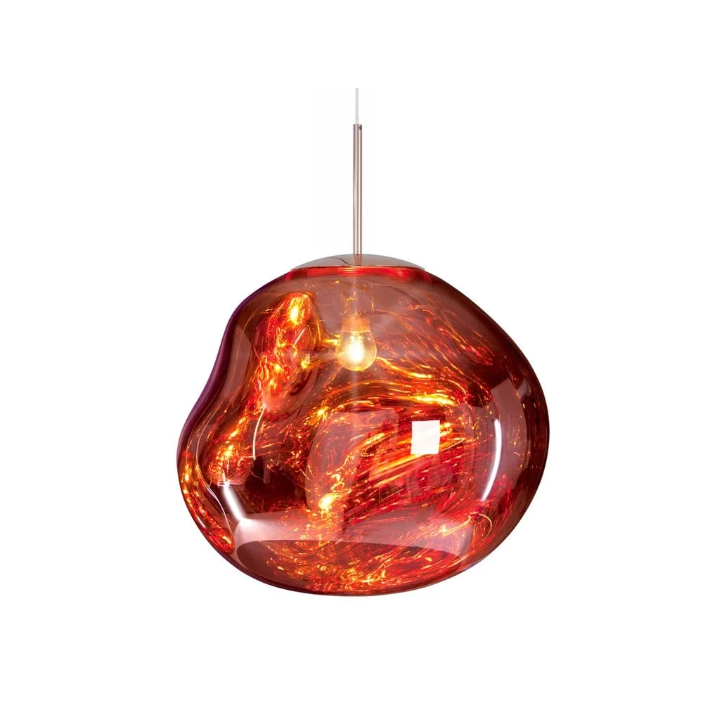 Red Melt pendant light
