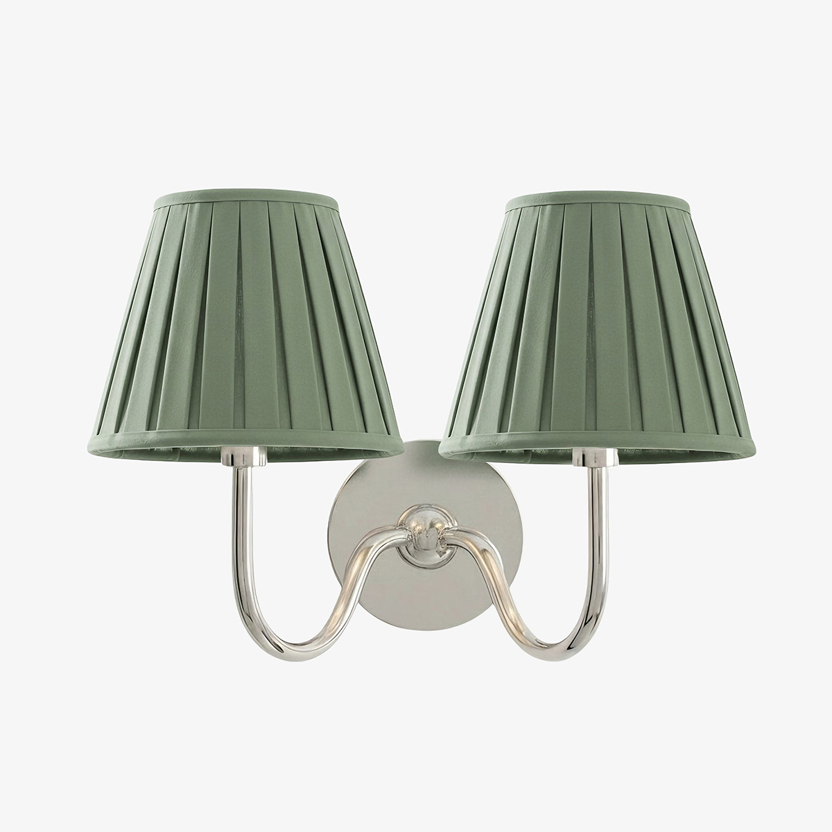 Pleated shade interior display