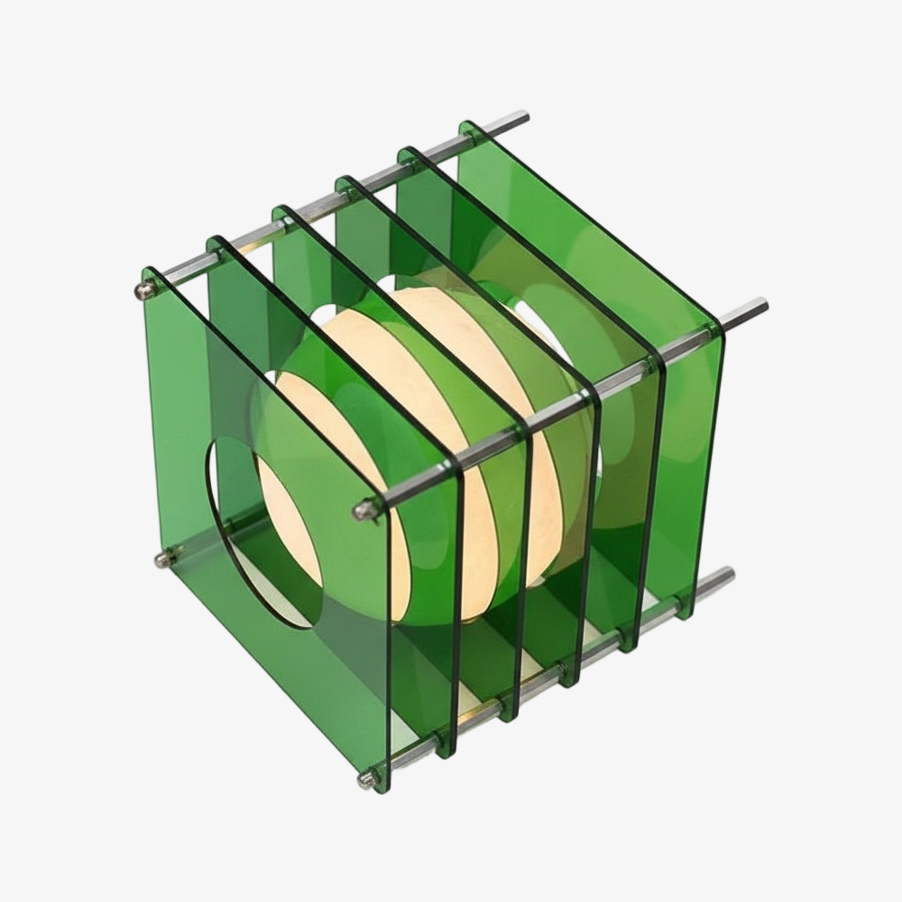 Green finish for the Sunset Moon Table Lamp