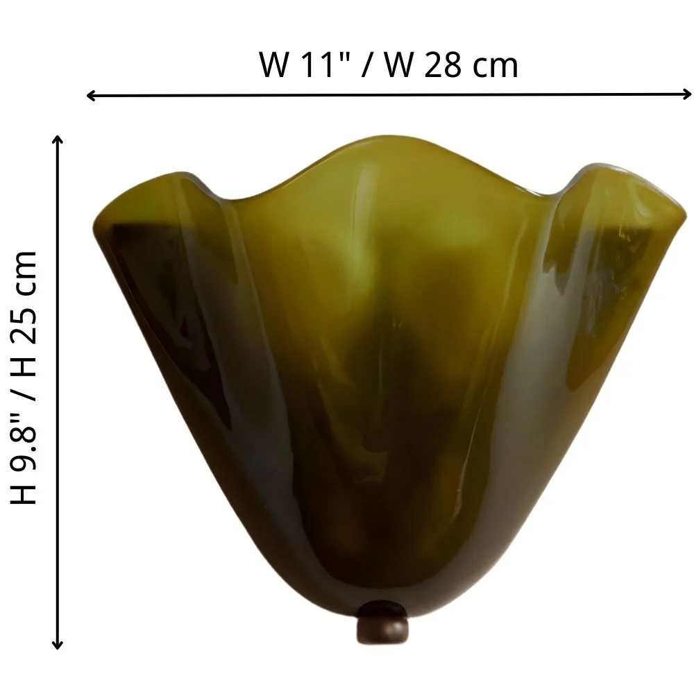 Bellina wall light product size diagram