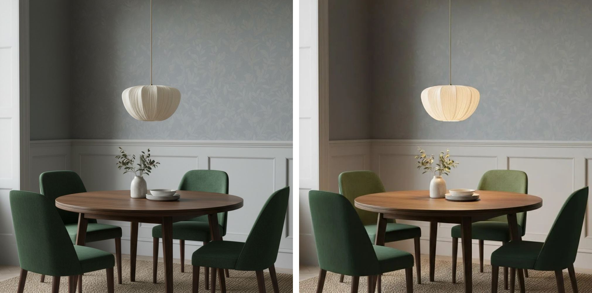 Linbron pendant light effect