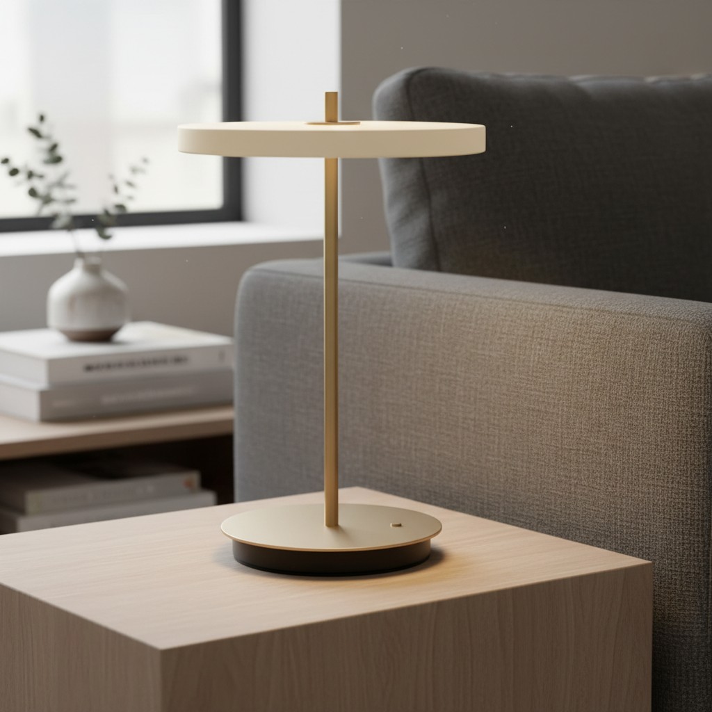 Astris Table Lamp bedside scene