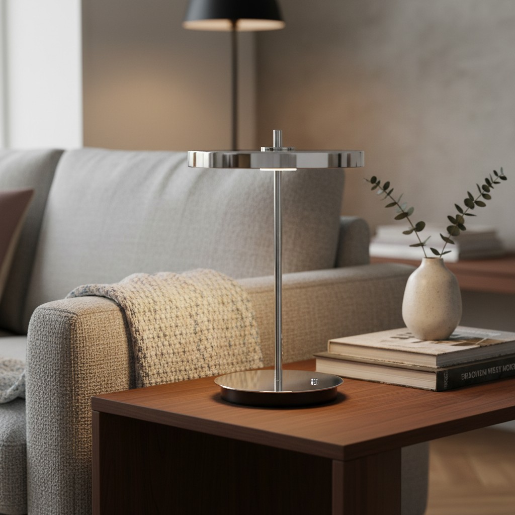 Astris Table Lamp sofa scene