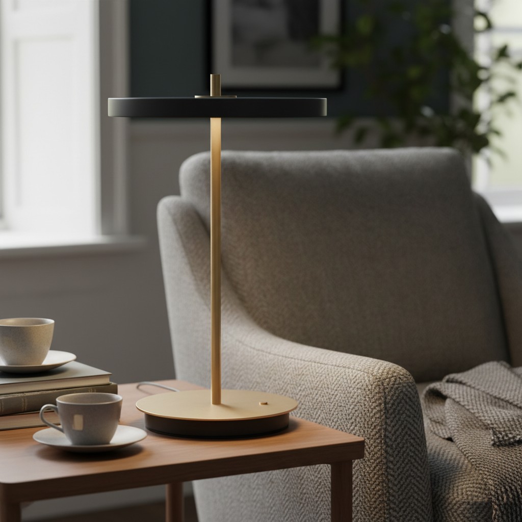 Astris Table Lamp side table scene