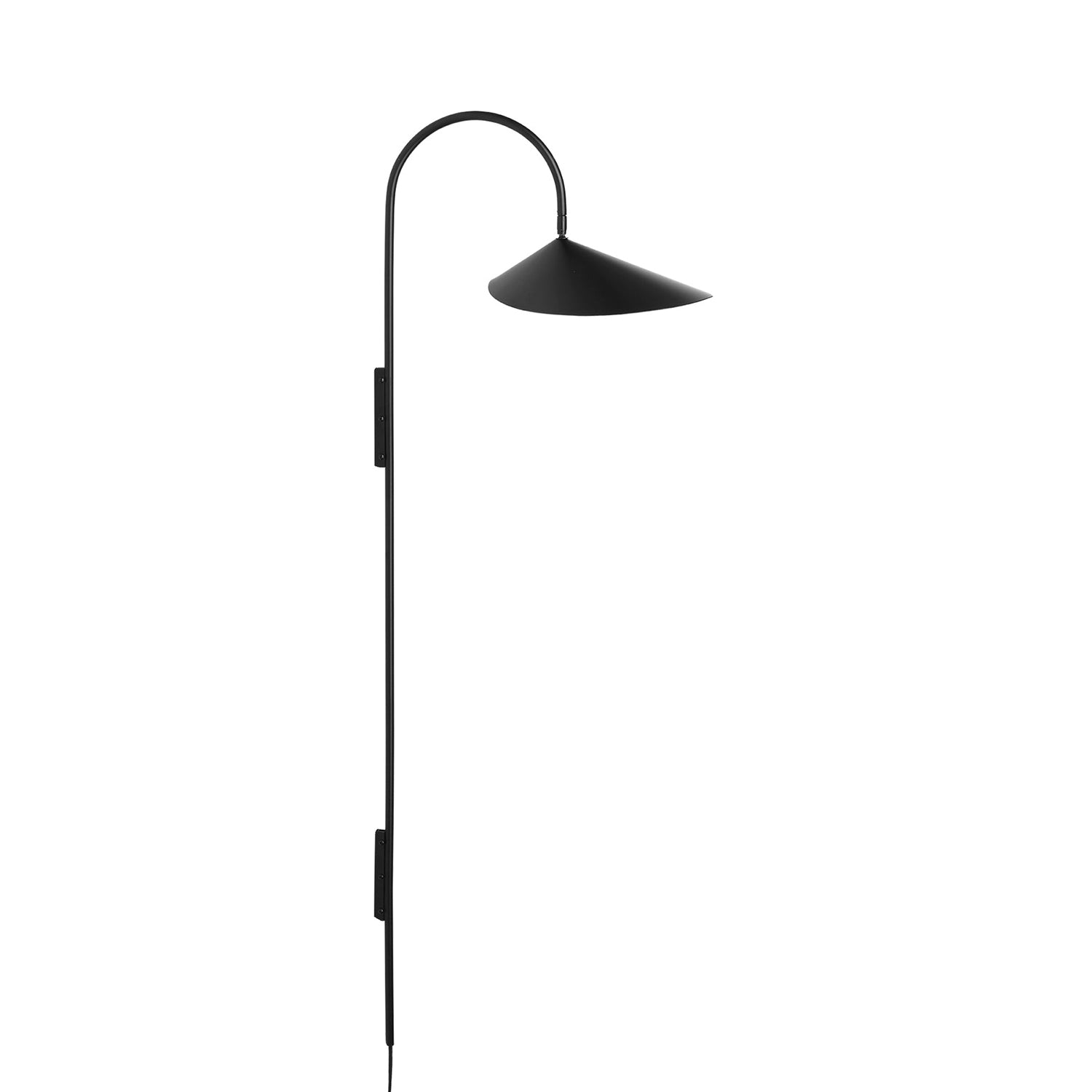 Aurem wall lamp look in black tall size
