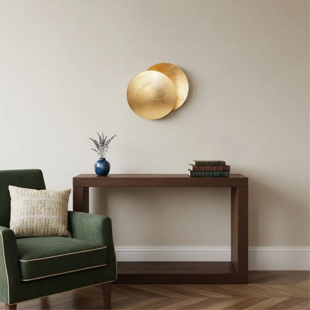 Moon Eclipse Wall Light in room