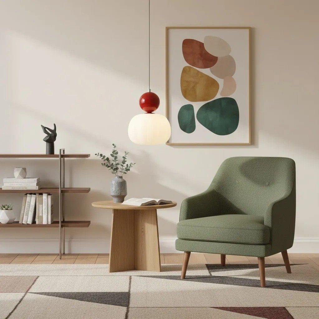 Ornavigo pendant lamp in cozy corner