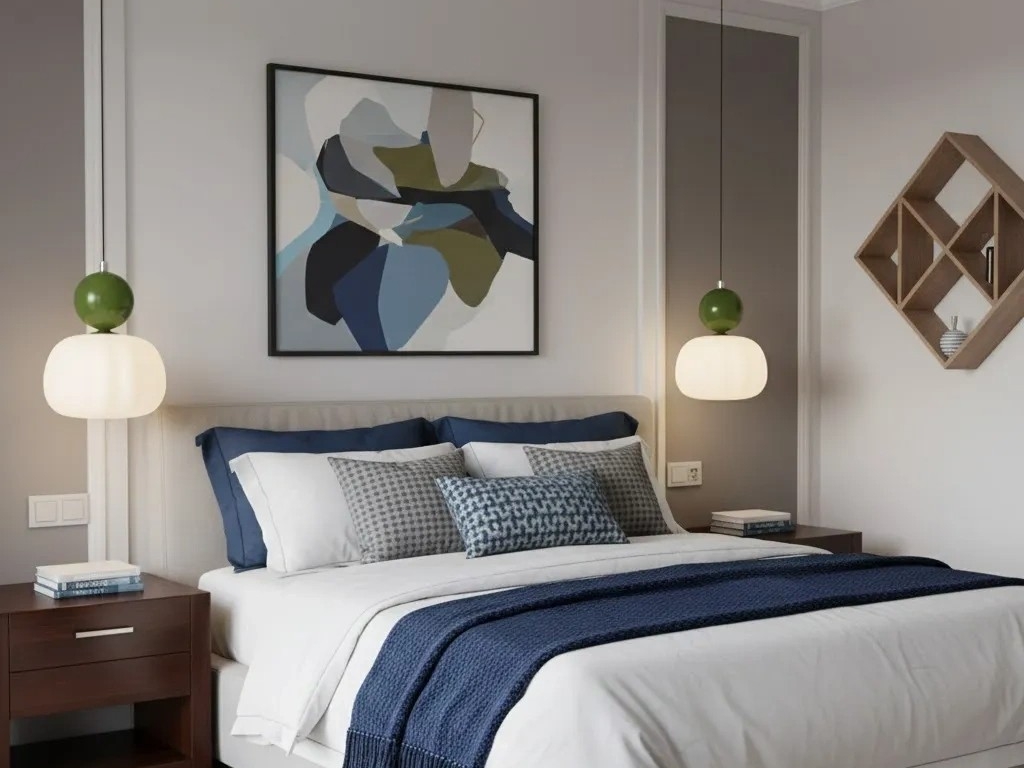 Ornavigo pendant lamp in bedroom