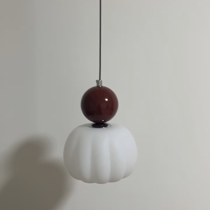 Customer photo of Ornavigo pendant lamp in red finish