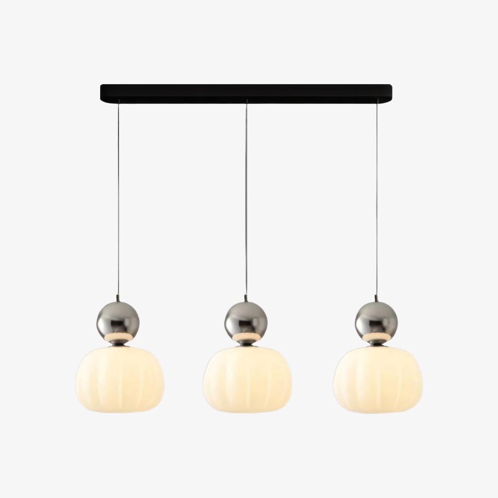 Sliver three head Ornavigo pendant lamp