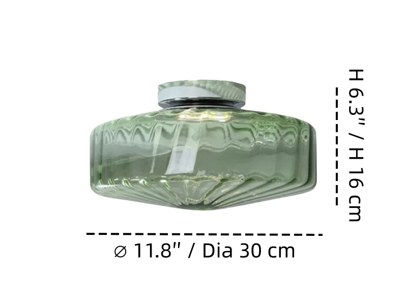 Ripplara ceiling light dimensions