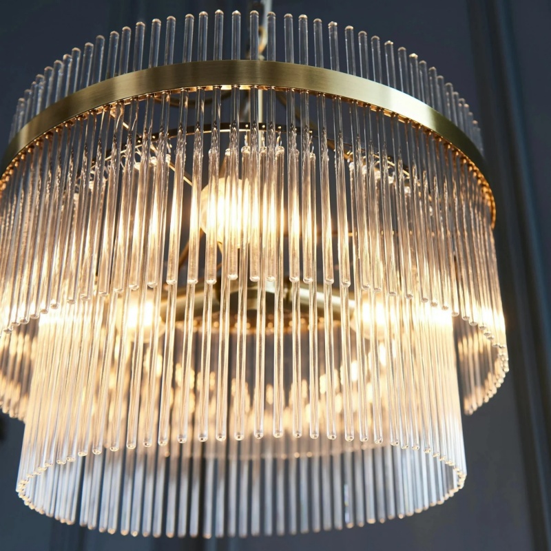 Marietta illuminated glass rods