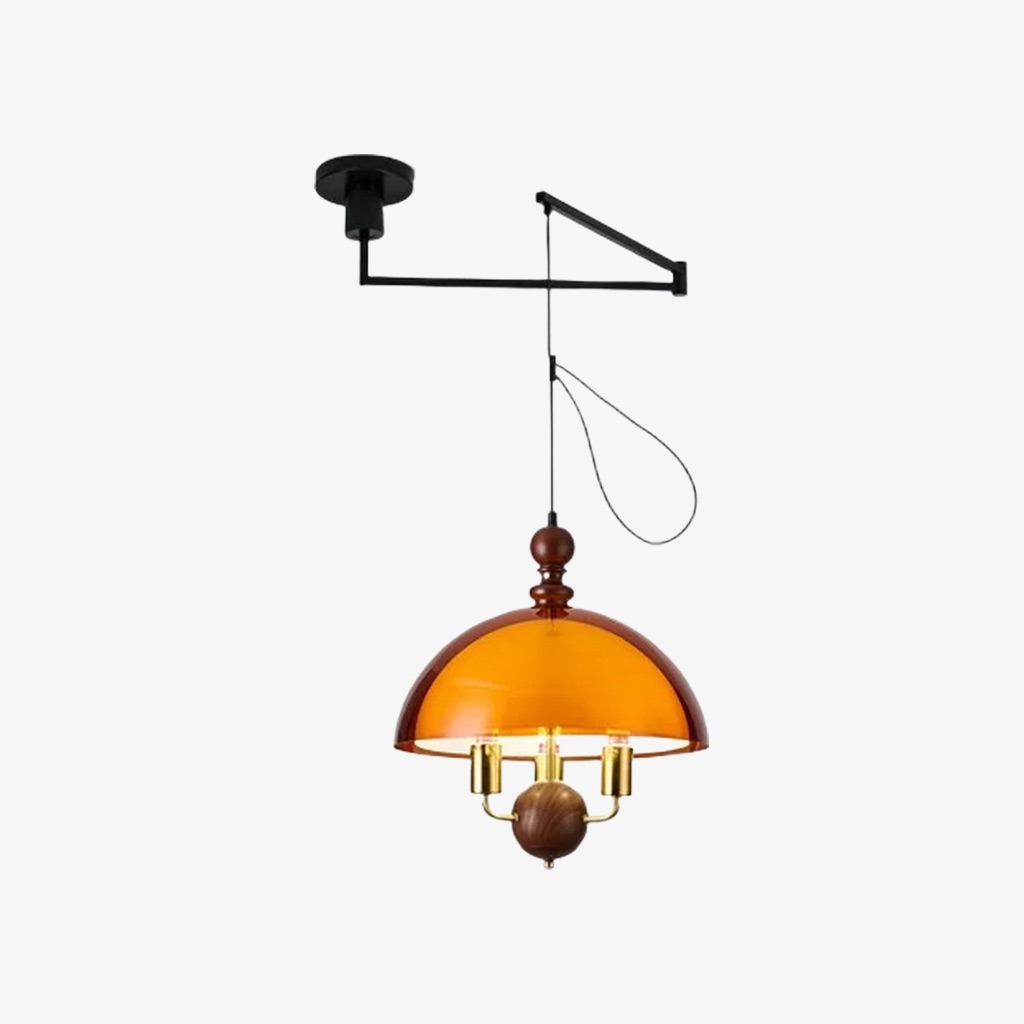Swing arm Sunset pendant finish