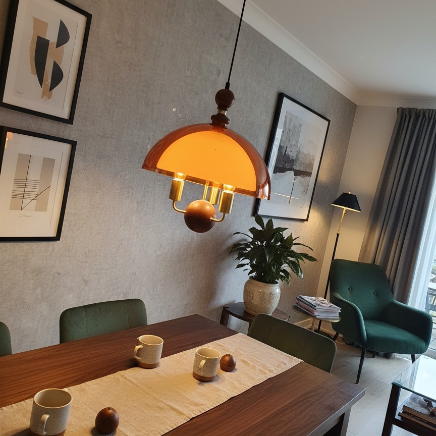 Customer photo of Sunset pendant light above table