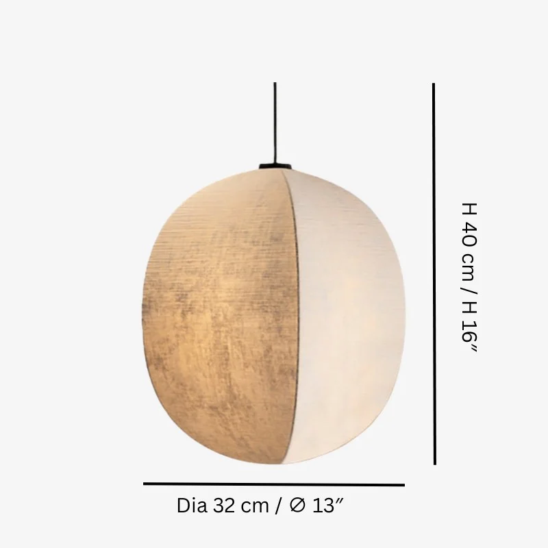 Diora pendant light size Dia 32cm by H 40cm