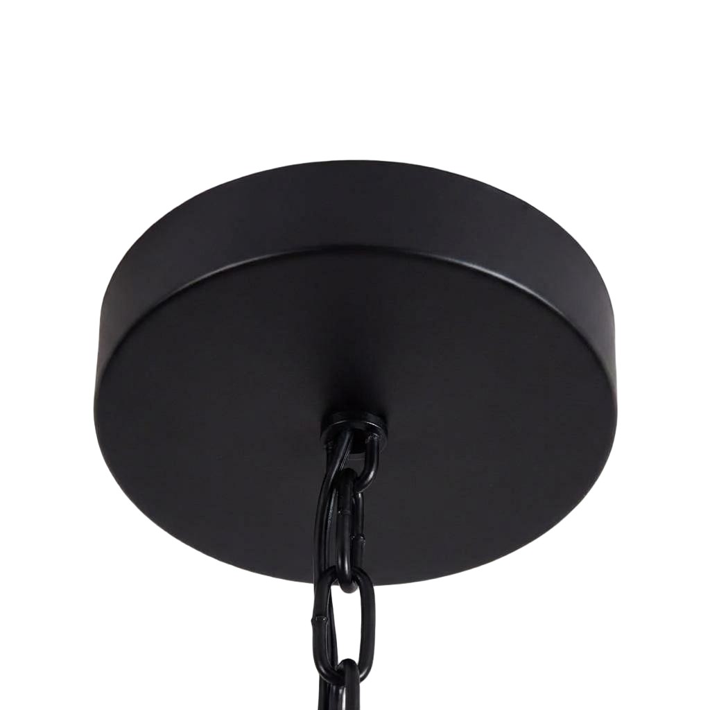 Lirra Vintage Iron Glass Pendant Lamp