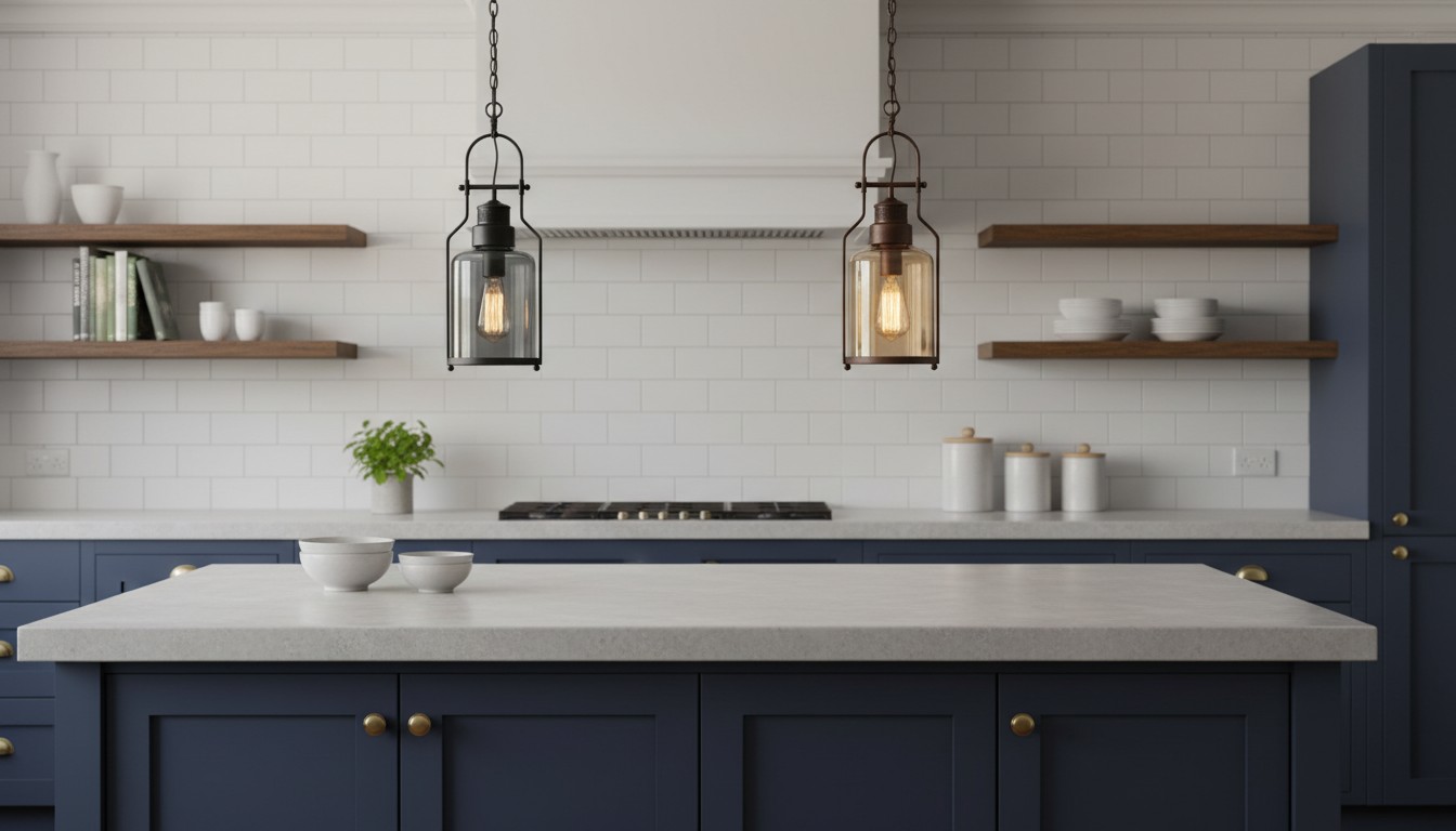 Lirra Vintage Iron Glass Pendant Lamp