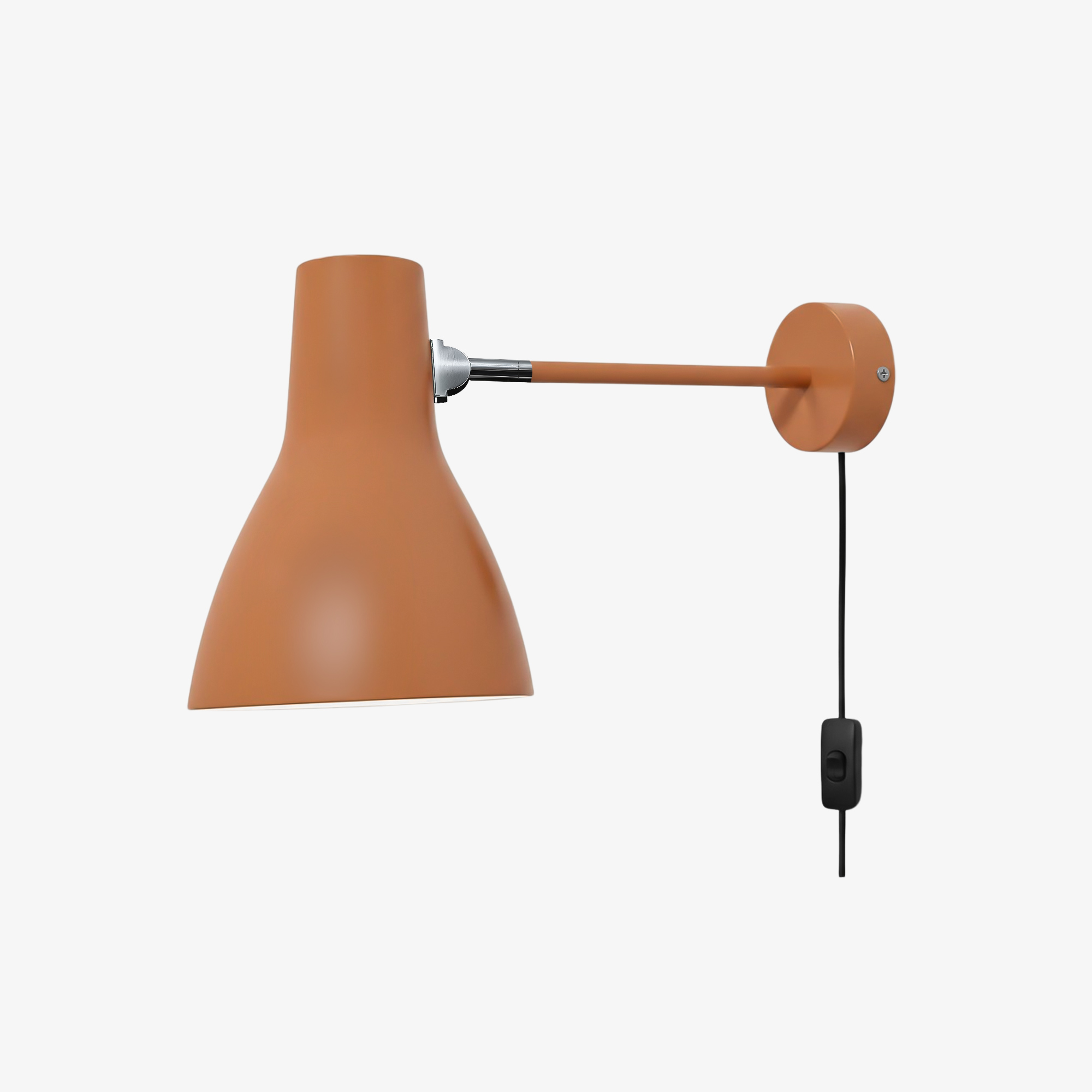 Sienna finish wall light with cable