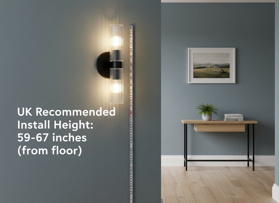 Size A recommended install height
