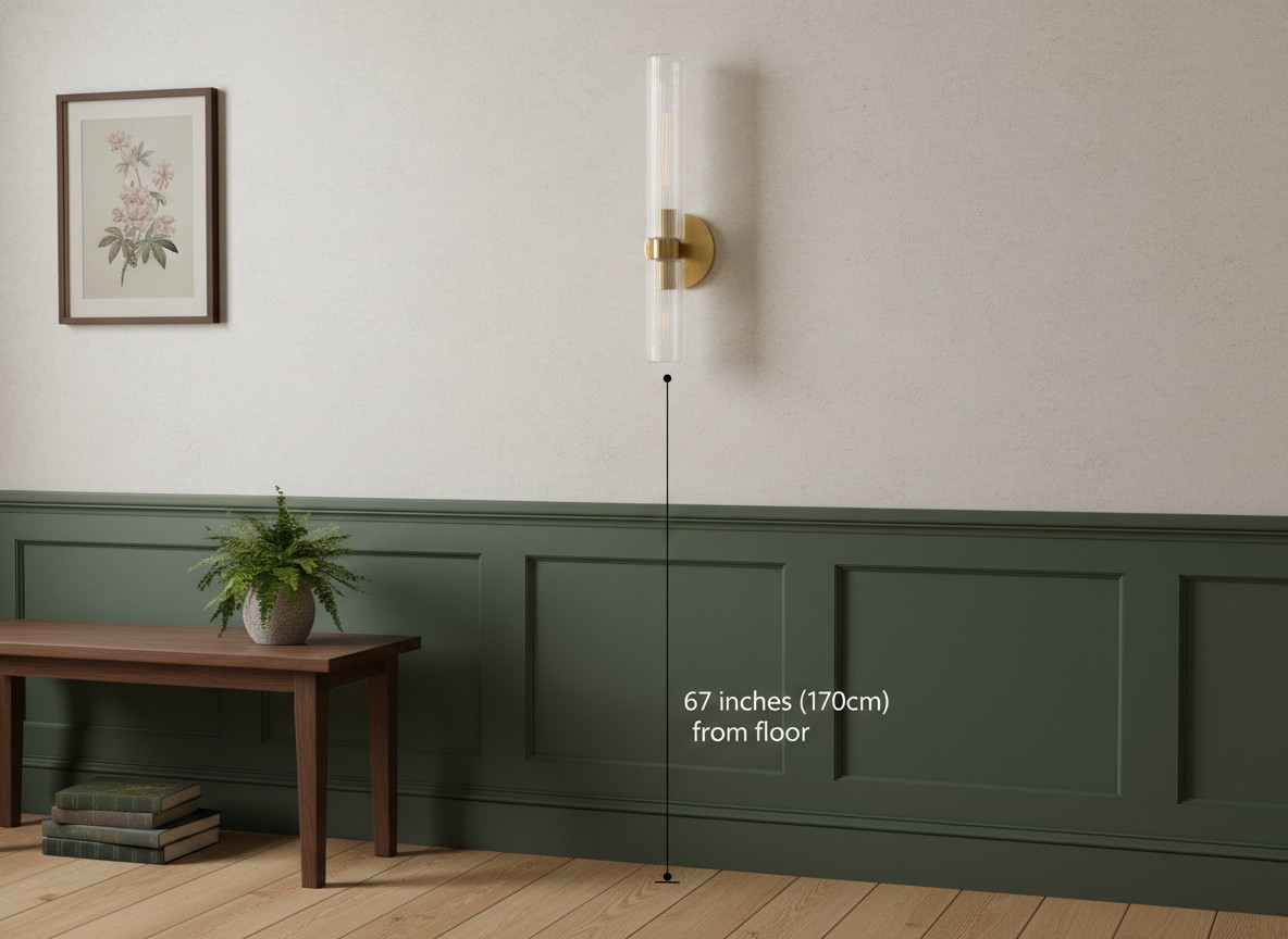 Size B recommended install height