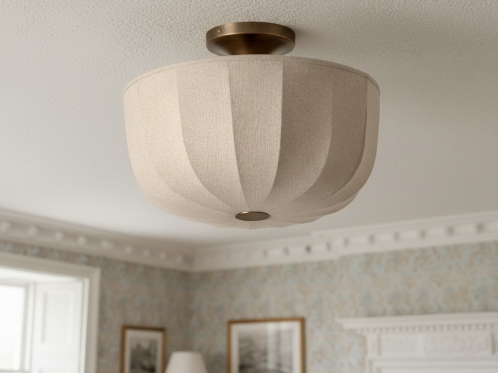 Loomis ceiling lamp purchase notes scene