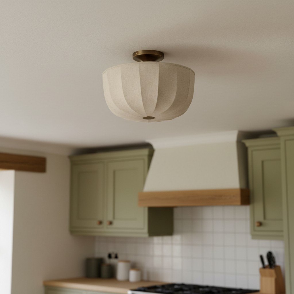 Loomis ceiling lamp kitchen scene