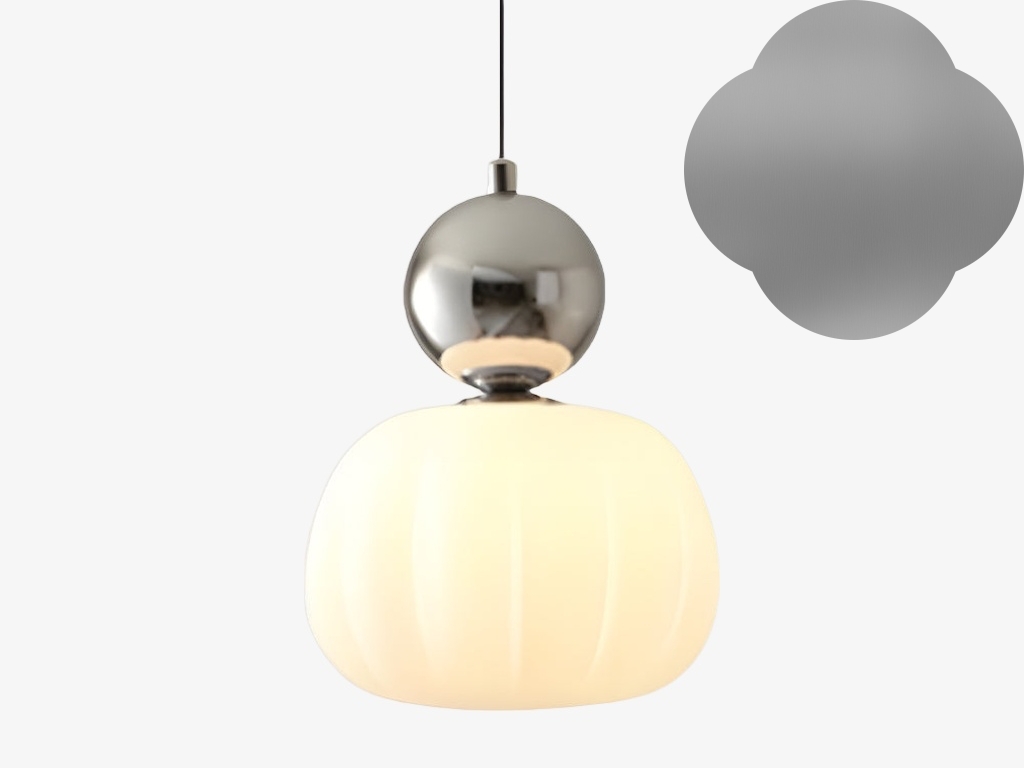Sliver single head Ornavigo pendant lamp